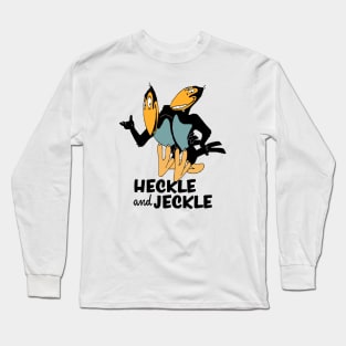 Heckle and Jeckle - Old Cartoon Long Sleeve T-Shirt